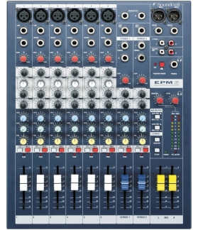  Consola de Sonido Mixer Soundcraft EPM6