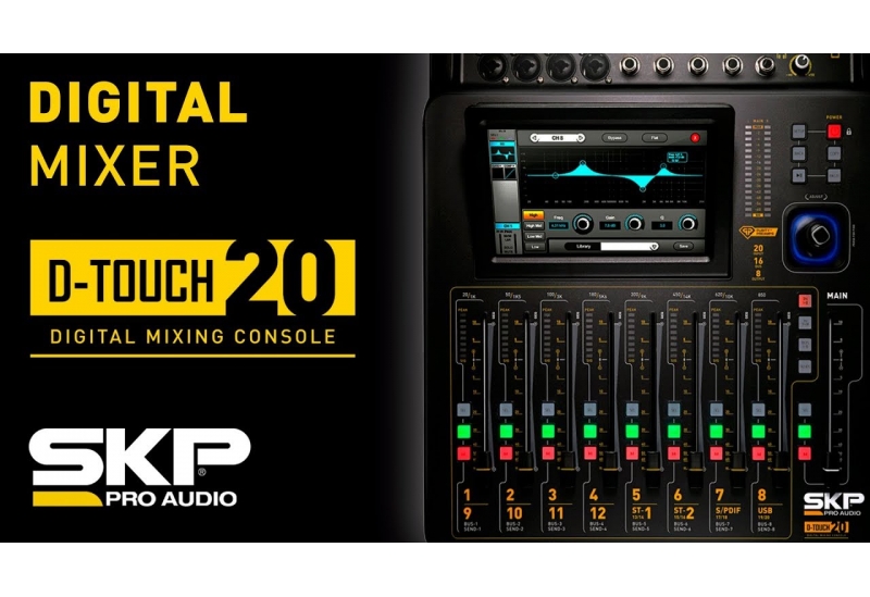 Mixer digital SKP audio D TOUCH 20