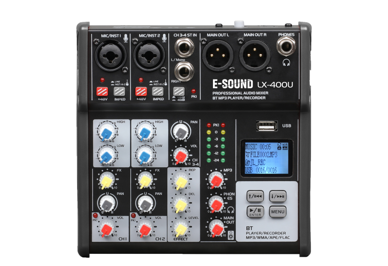 Consola de sonido E-Sound LX-400U
